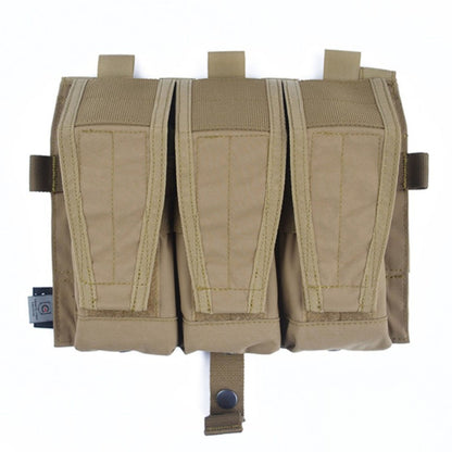 TWINFALCONS DETACHABLE FLAP TRIPLE M4 MAG POUCHES PANEL[TW-M039]