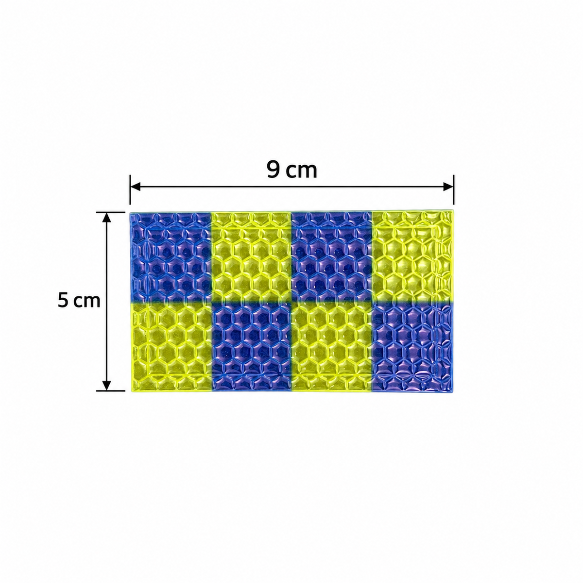 Ape Force Gear ป้าย BATTENBURG REFLECTIVE VELCRO PATCH [AFG-PT02]