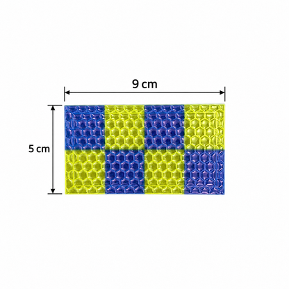 Ape Force Gear ป้าย BATTENBURG REFLECTIVE VELCRO PATCH [AFG-PT02]