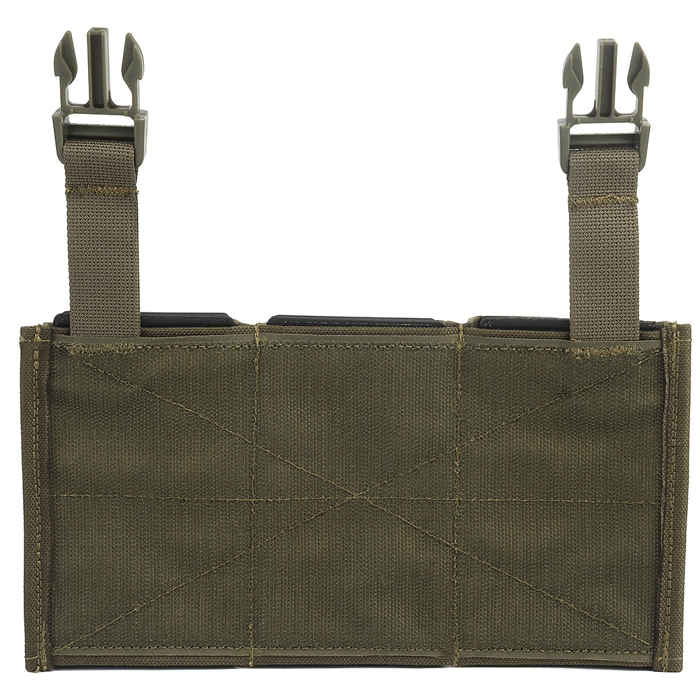 WOSPORT FAST 5.56 TRIPLE MAG POUCH (LONG) FRONT PANEL[WST-MG-F-22]