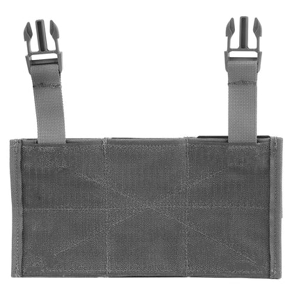 WOSPORT FAST 7.62 TRIPLE MAG POUCH (LONG) FRONT PANEL[WST-MG-F-24]