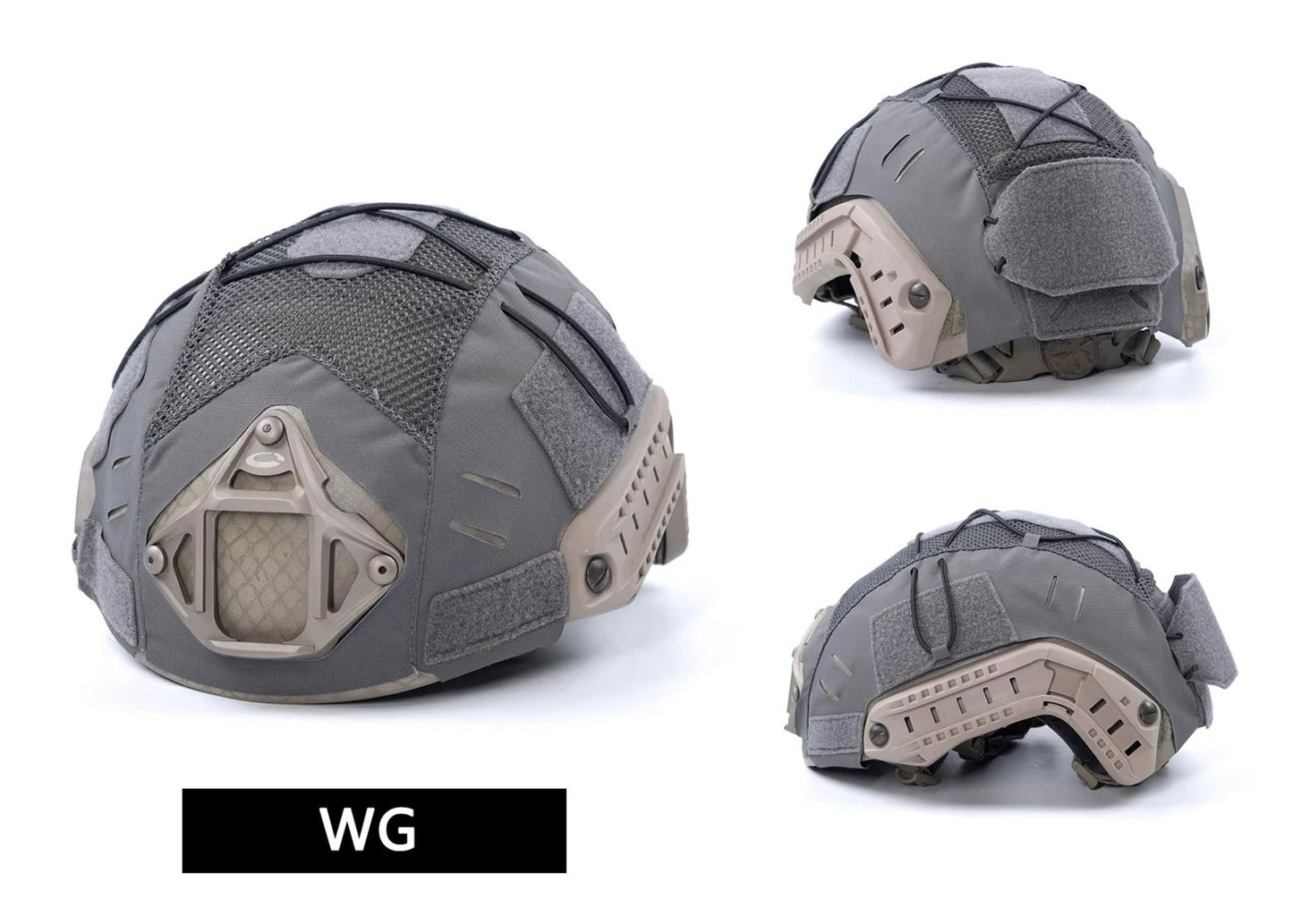 DM GEAR FAST XP LE CARBON BUMP HELMET COVER