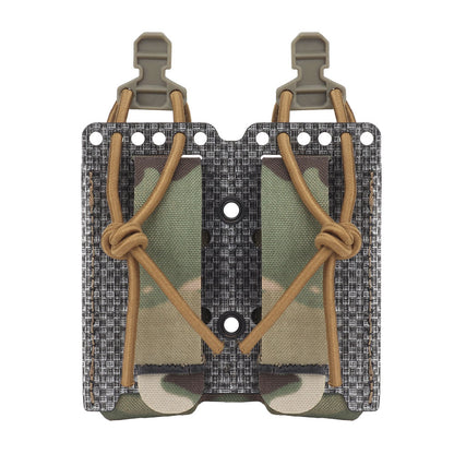 WOSPORT DOUBLE ELASTIC MAG POUCH（PISTOL） [WST-MG-70]