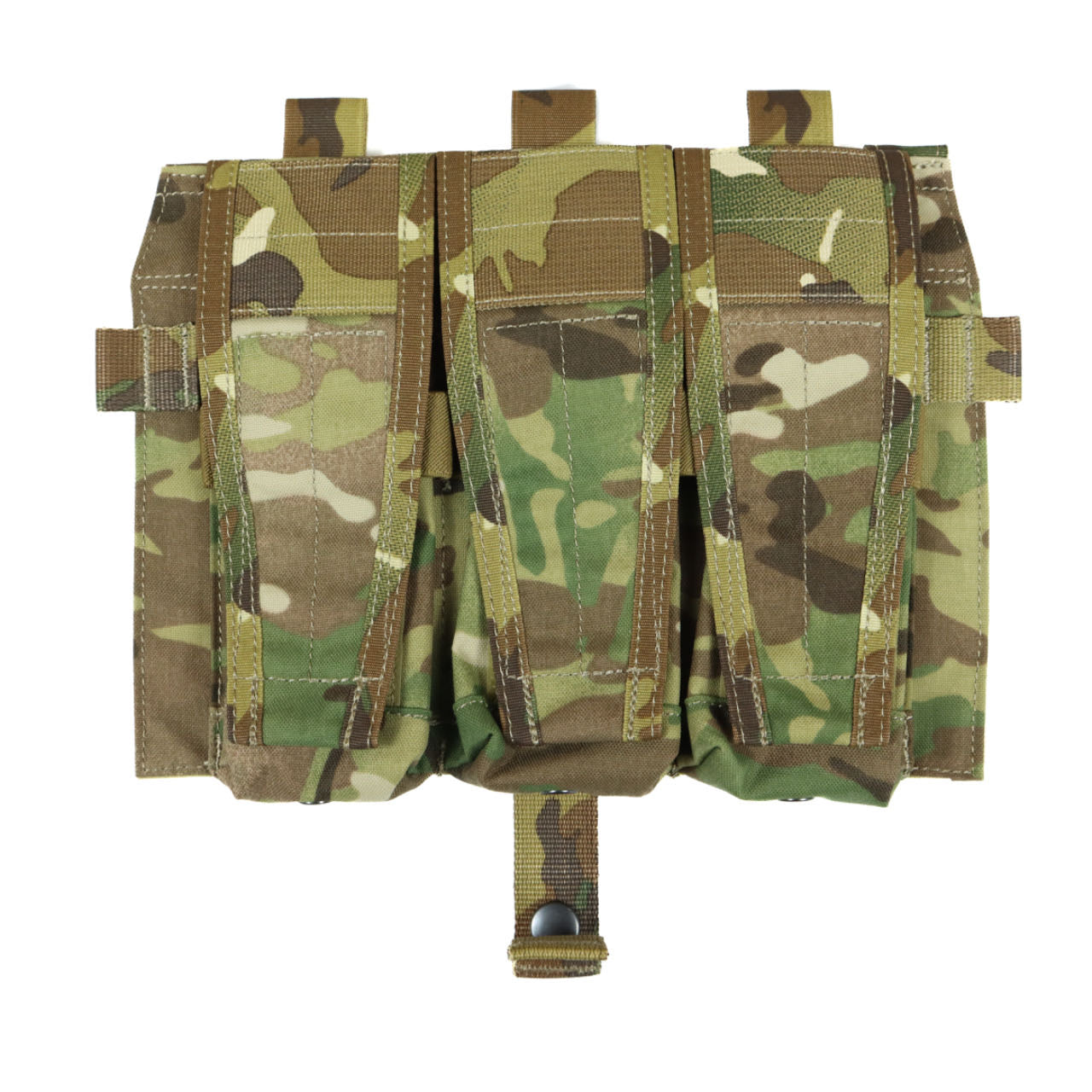 APE FORCE GEAR DETACHABLE FLAP TRIPLE M4 MAG POUCHES PANEL[AFG-M039]