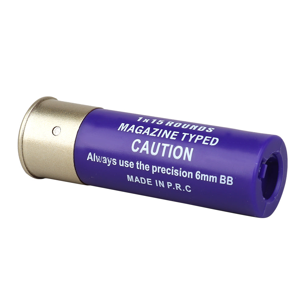 WOSPORT SHOTGUN SHELL MODEL (15 BBs) 6PCS [WST-EX-015]