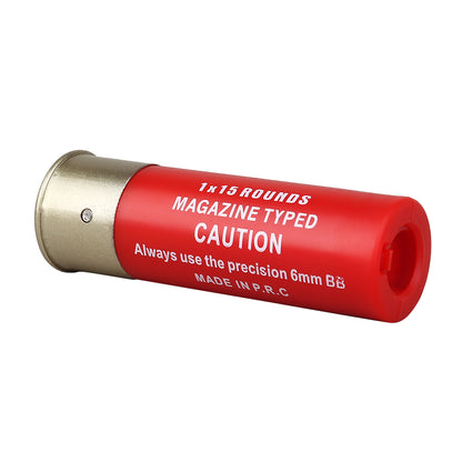 WOSPORT SHOTGUN SHELL MODEL (15 BBs) 6PCS [WST-EX-015]