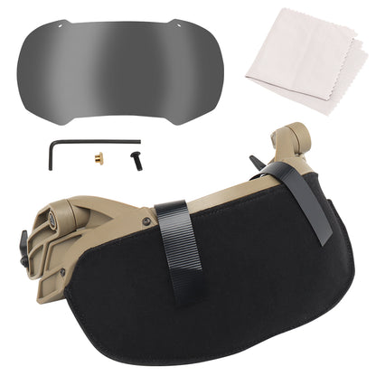 WOSPORT TACTICAL HELMET FLIP GOGGLES  (FOR FAST ) [WST-GG-002]