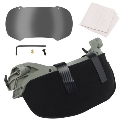 WOSPORT TACTICAL HELMET FLIP GOGGLES  (FOR FAST ) [WST-GG-002]