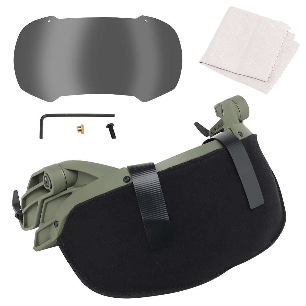 WOSPORT TACTICAL HELMET FLIP GOGGLES  (FOR FAST ) [WST-GG-002]