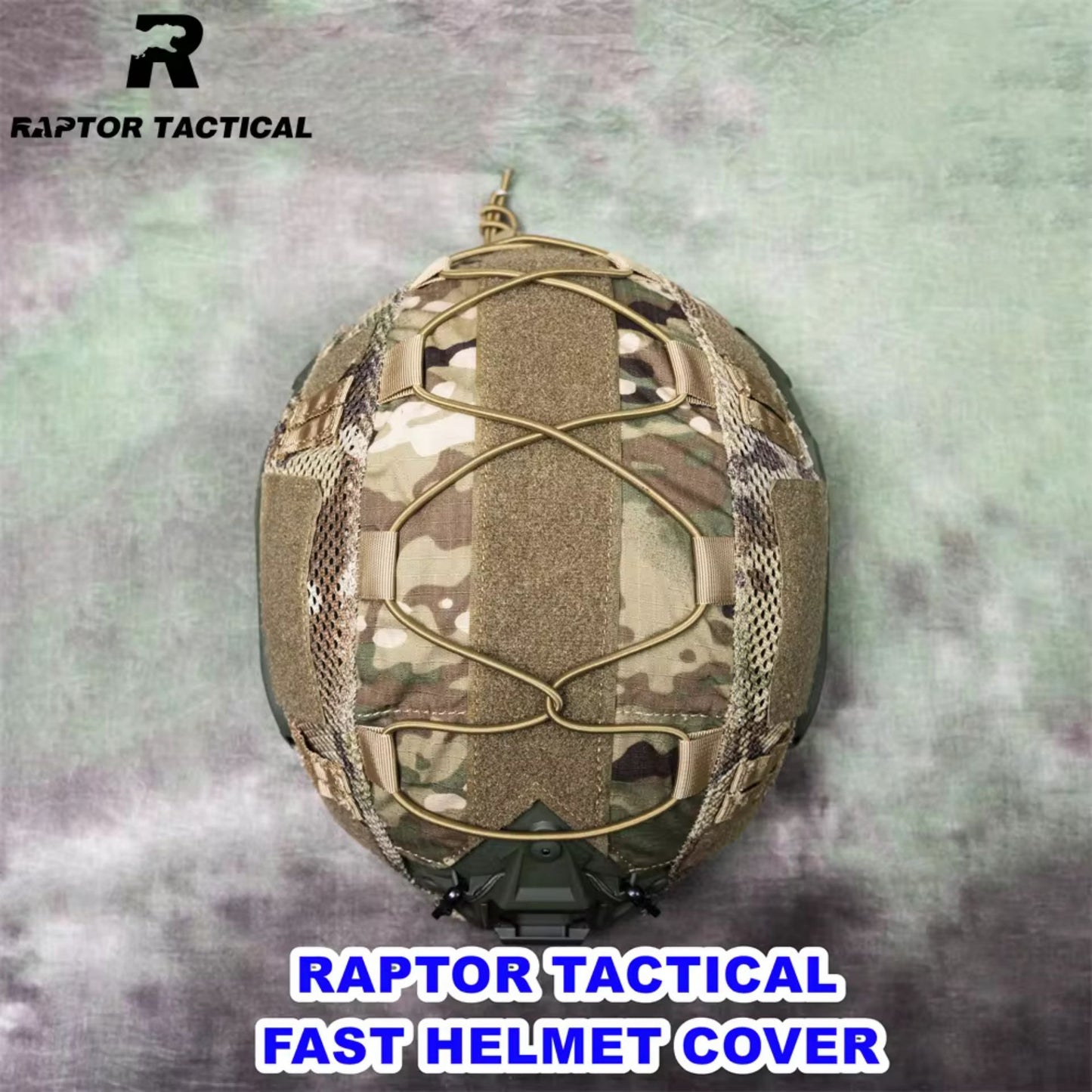 RAPTOR TACTICAL TACTICAL HELMET COVER 500D FOR FAST HELMET [R-HC-FA01]
