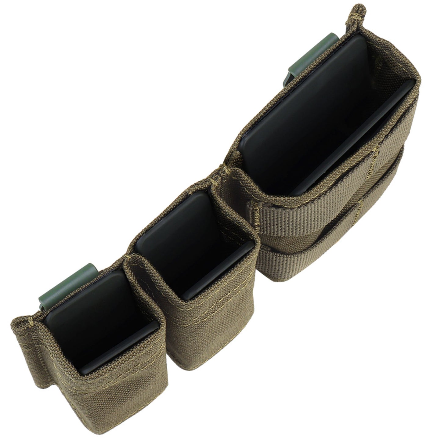 WOSPORT FAST 9MM &5.56 DOUBLE MAG POUCH (SHORT) [WST-MG-F-06]