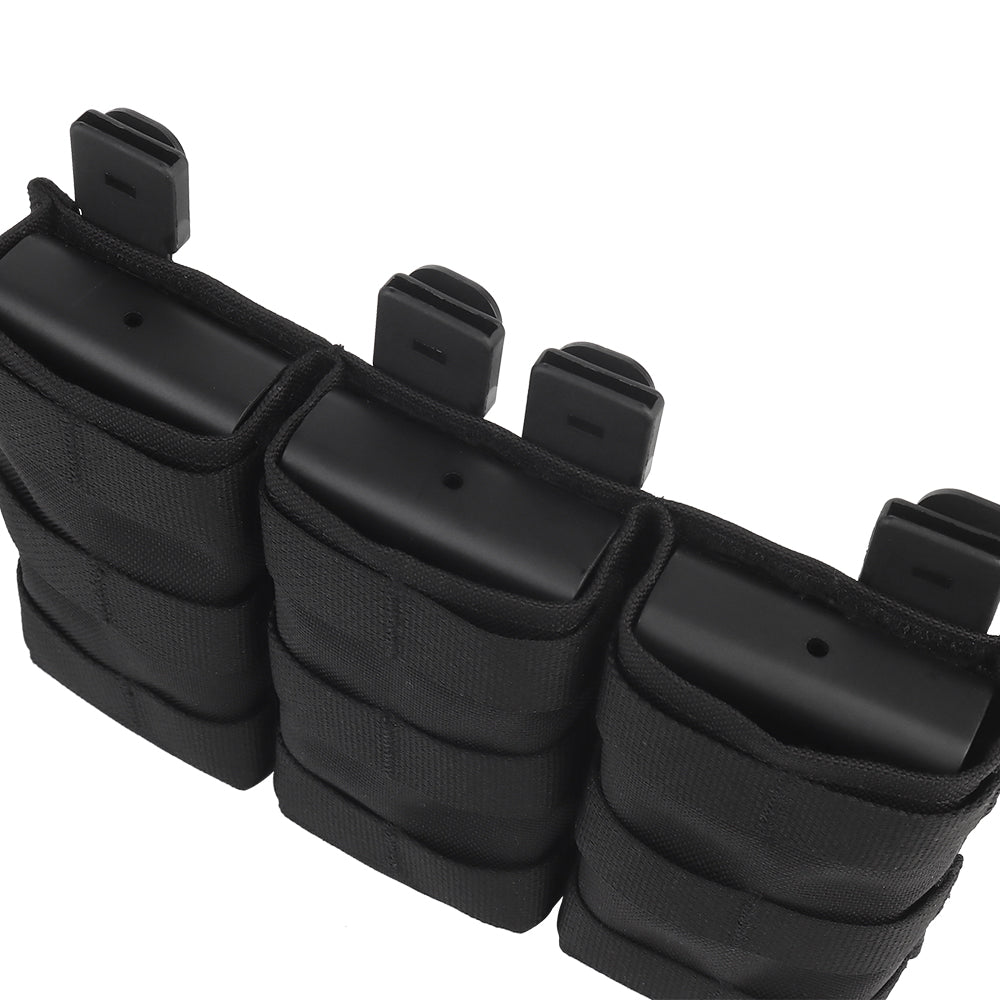 WOSPORT FAST 5.56 TRIPLE MAG POUCH (LONG) [WST-MG-F-14]