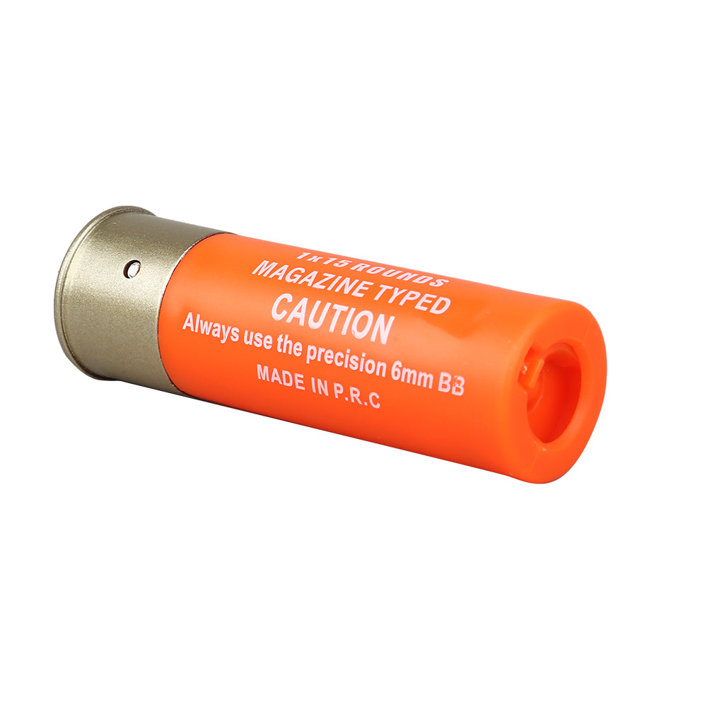 WOSPORT SHOTGUN SHELL MODEL (15 BBs) 6PCS [WST-EX-015]