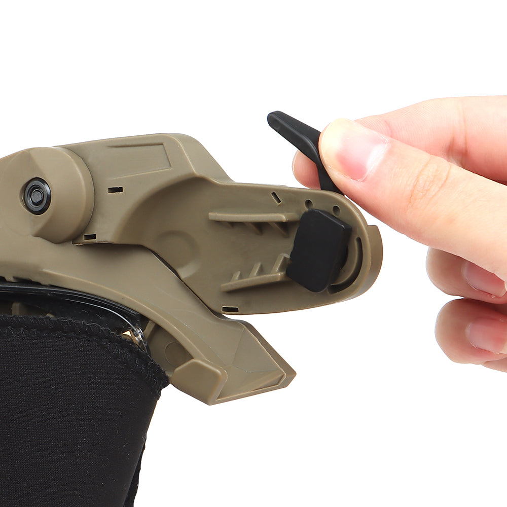 WOSPORT TACTICAL HELMET FLIP GOGGLES  (FOR FAST ) [WST-GG-002]