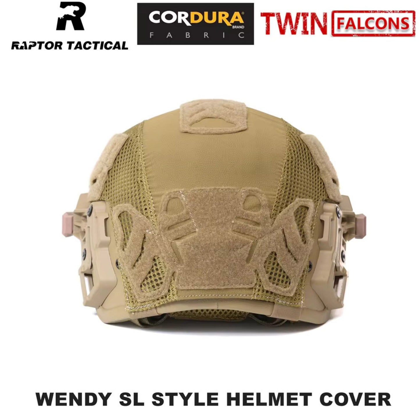 RAPTOR TACTICAL & TWINFALCONS WENDY SL STYLE HELMET COVER[TW-HC007]