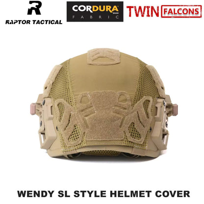 RAPTOR TACTICAL & TWINFALCONS WENDY SL STYLE HELMET COVER[TW-HC007]