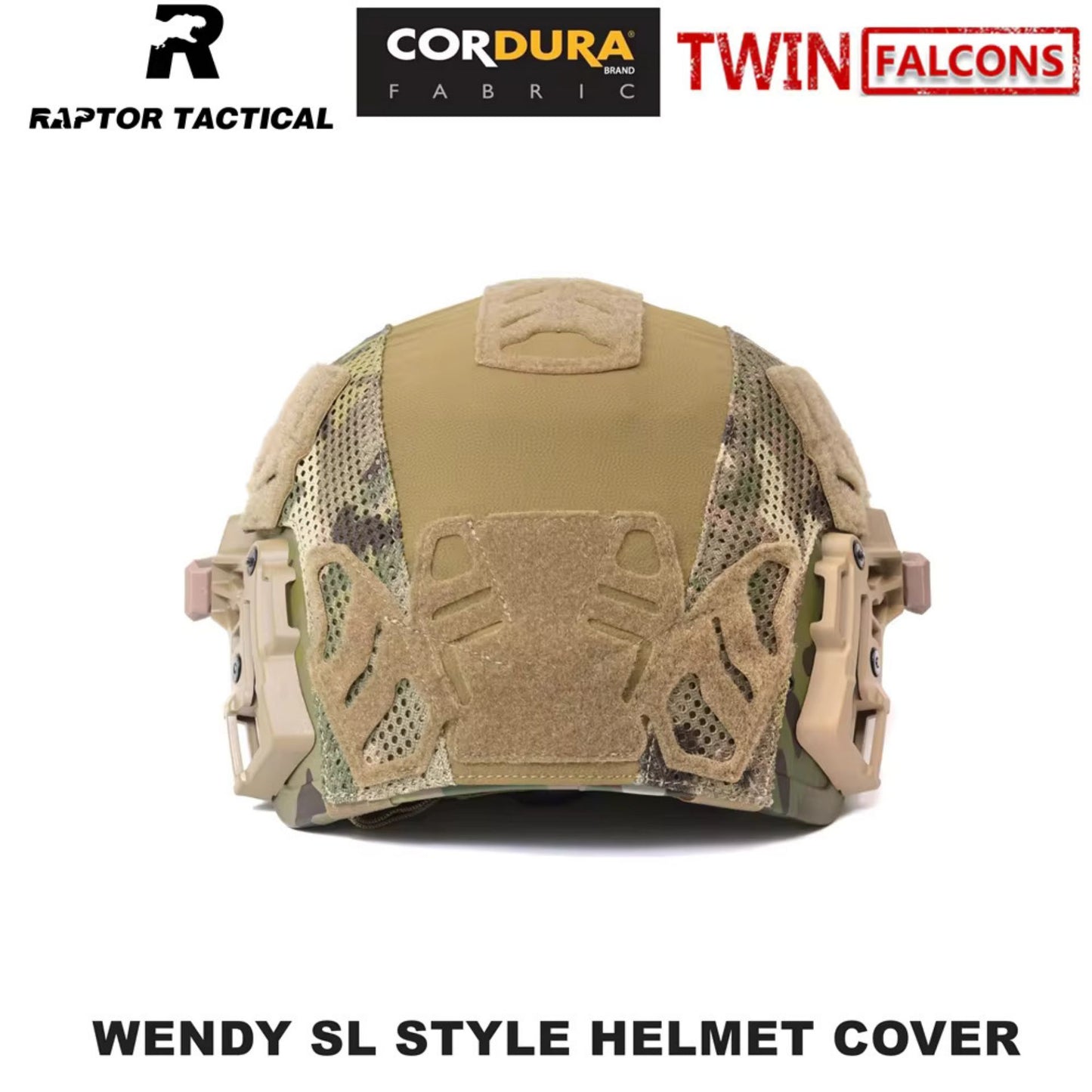RAPTOR TACTICAL & TWINFALCONS WENDY SL STYLE HELMET COVER[TW-HC007]