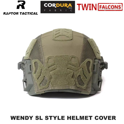 RAPTOR TACTICAL & TWINFALCONS WENDY SL STYLE HELMET COVER[TW-HC007]