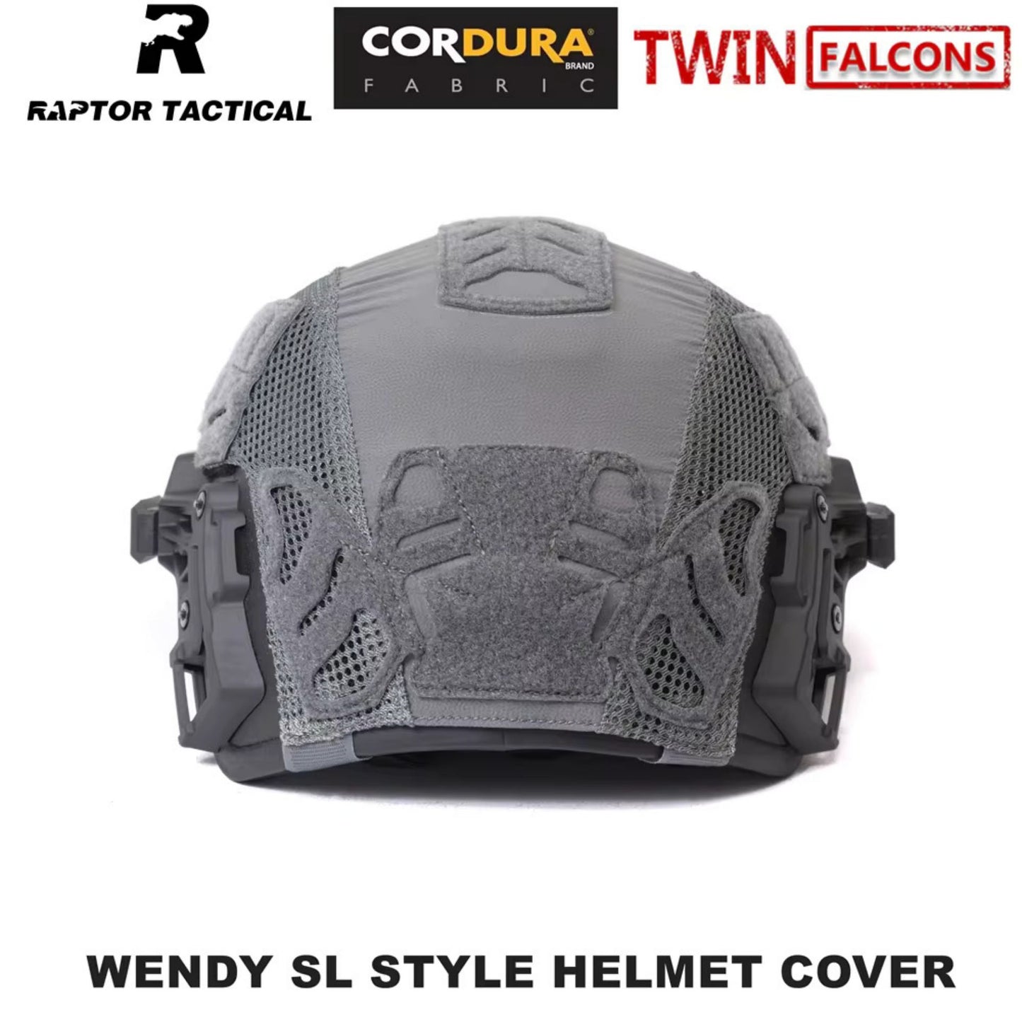 RAPTOR TACTICAL & TWINFALCONS WENDY SL STYLE HELMET COVER[TW-HC007]