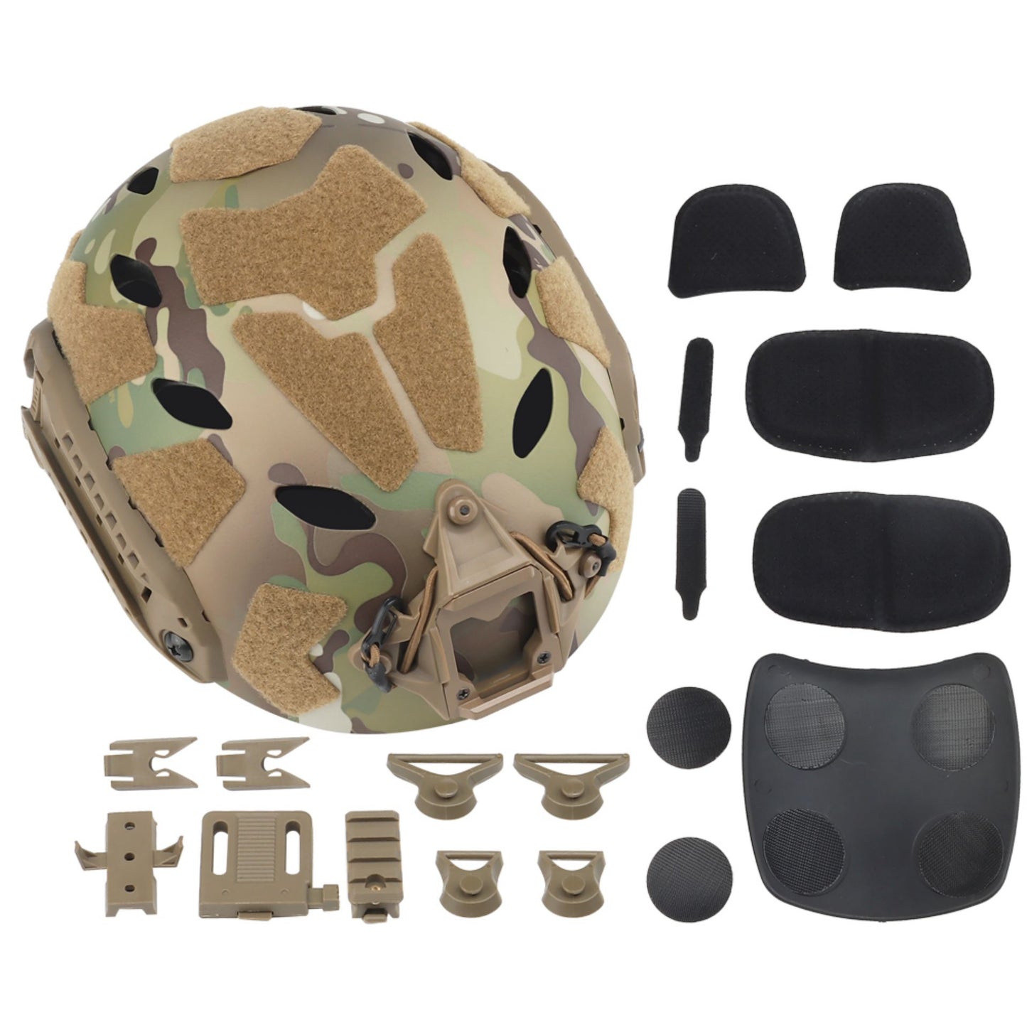 WOSPORT FAST SF SUPER HIGH CUT HELMET (LIGHTWEIGHT VERSION) [WST-HL-31]