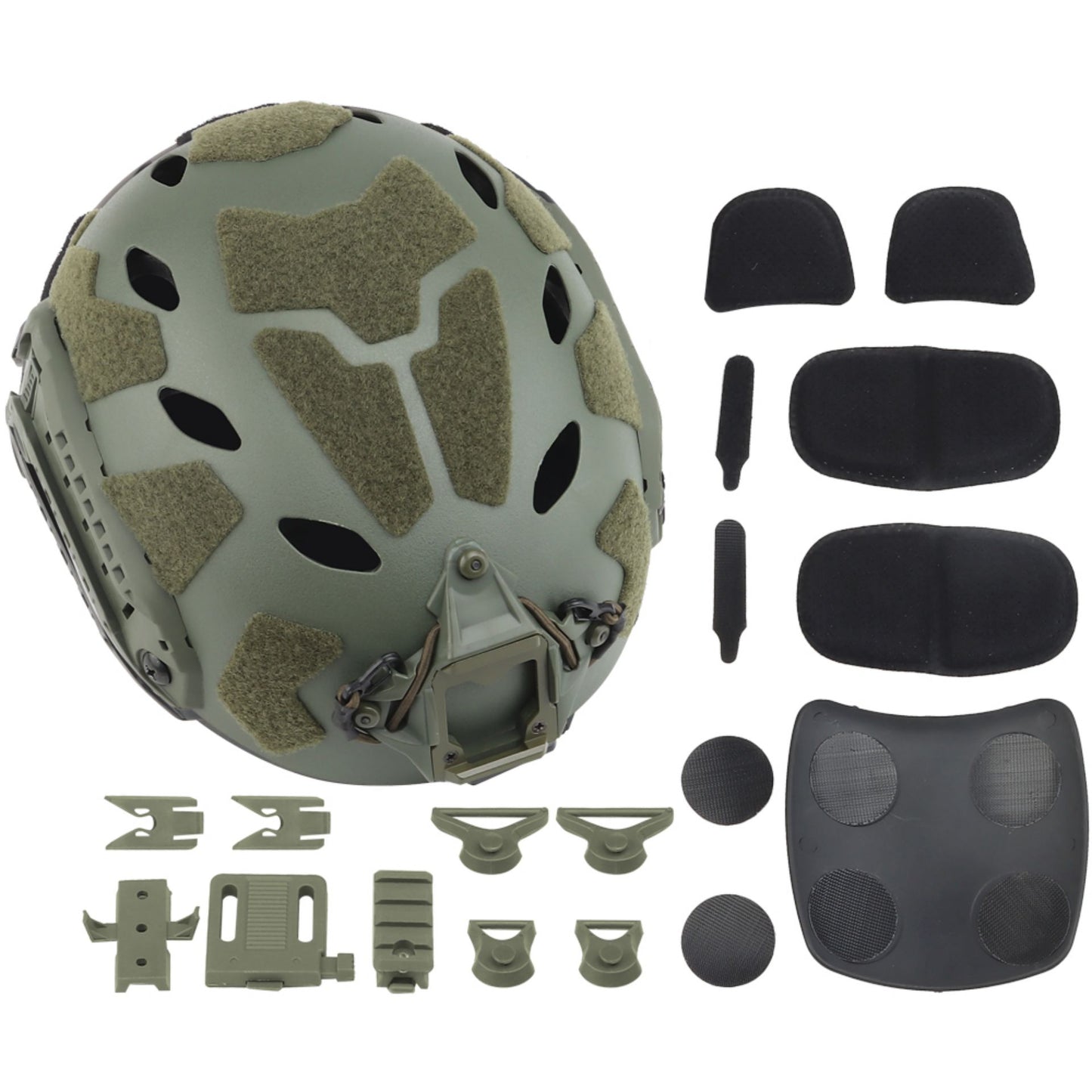 WOSPORT FAST SF SUPER HIGH CUT HELMET (LIGHTWEIGHT VERSION) [WST-HL-31]