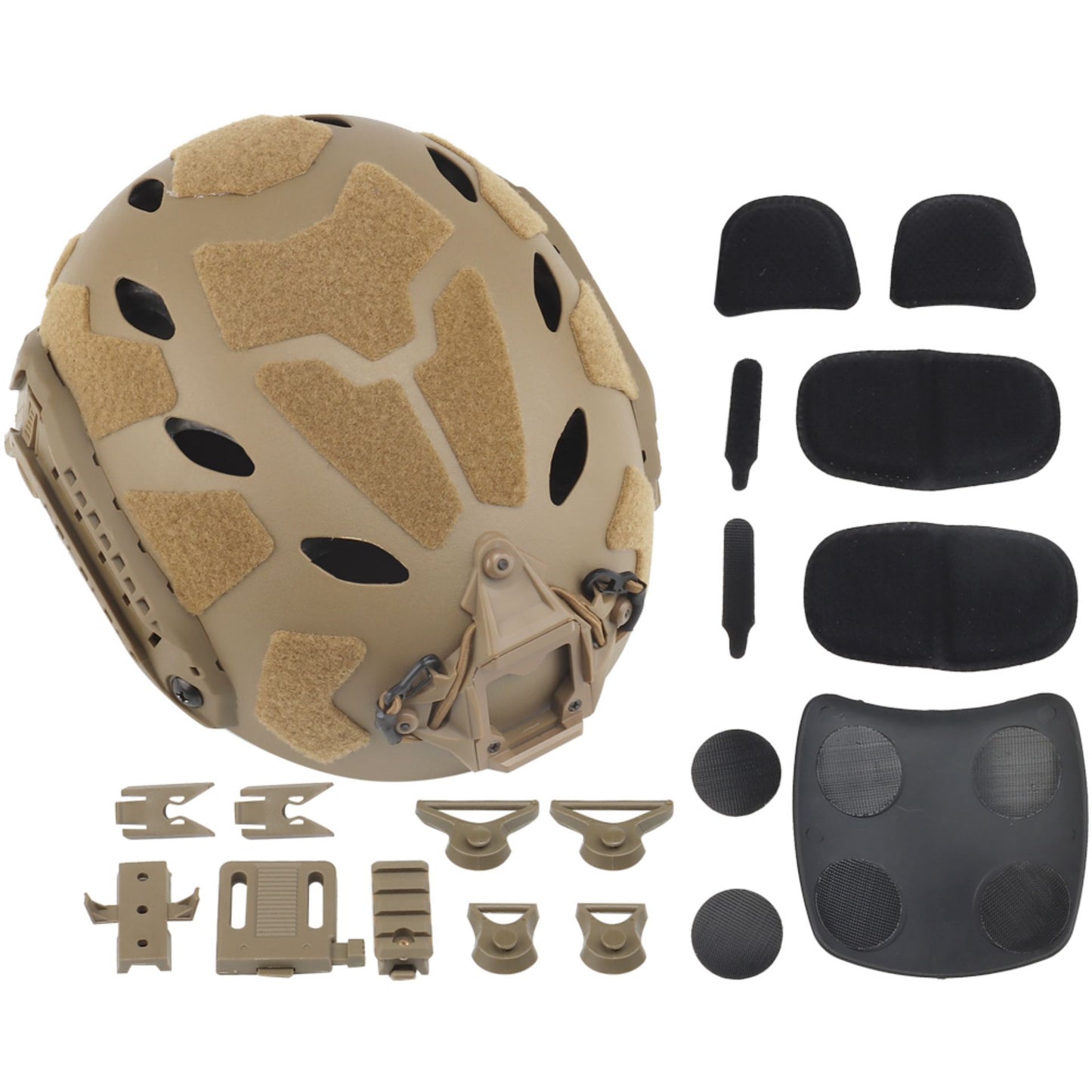 WOSPORT FAST SF SUPER HIGH CUT HELMET (LIGHTWEIGHT VERSION) [WST-HL-31]