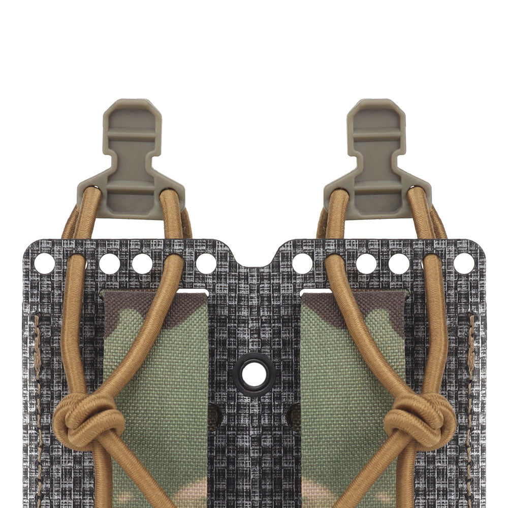 WOSPORT DOUBLE ELASTIC MAG POUCH（PISTOL） [WST-MG-70]