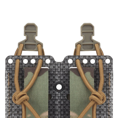 WOSPORT DOUBLE ELASTIC MAG POUCH（PISTOL） [WST-MG-70]