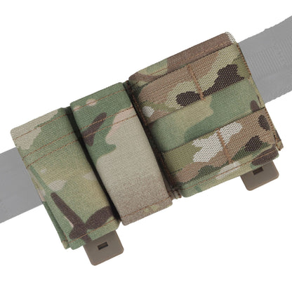 WOSPORT FAST 9MM &5.56 DOUBLE MAG POUCH (SHORT) [WST-MG-F-06]