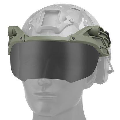 WOSPORT TACTICAL HELMET FLIP GOGGLES  (FOR FAST ) [WST-GG-002]