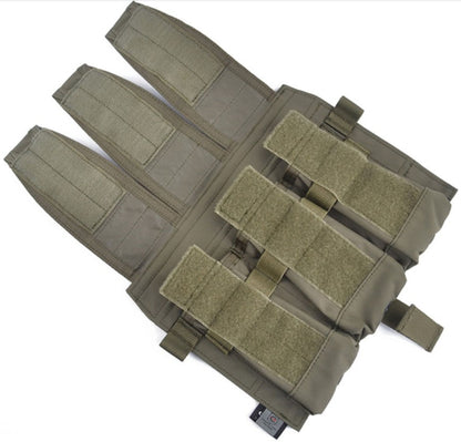 TWINFALCONS DETACHABLE FLAP TRIPLE M4 MAG POUCHES PANEL[TW-M039]