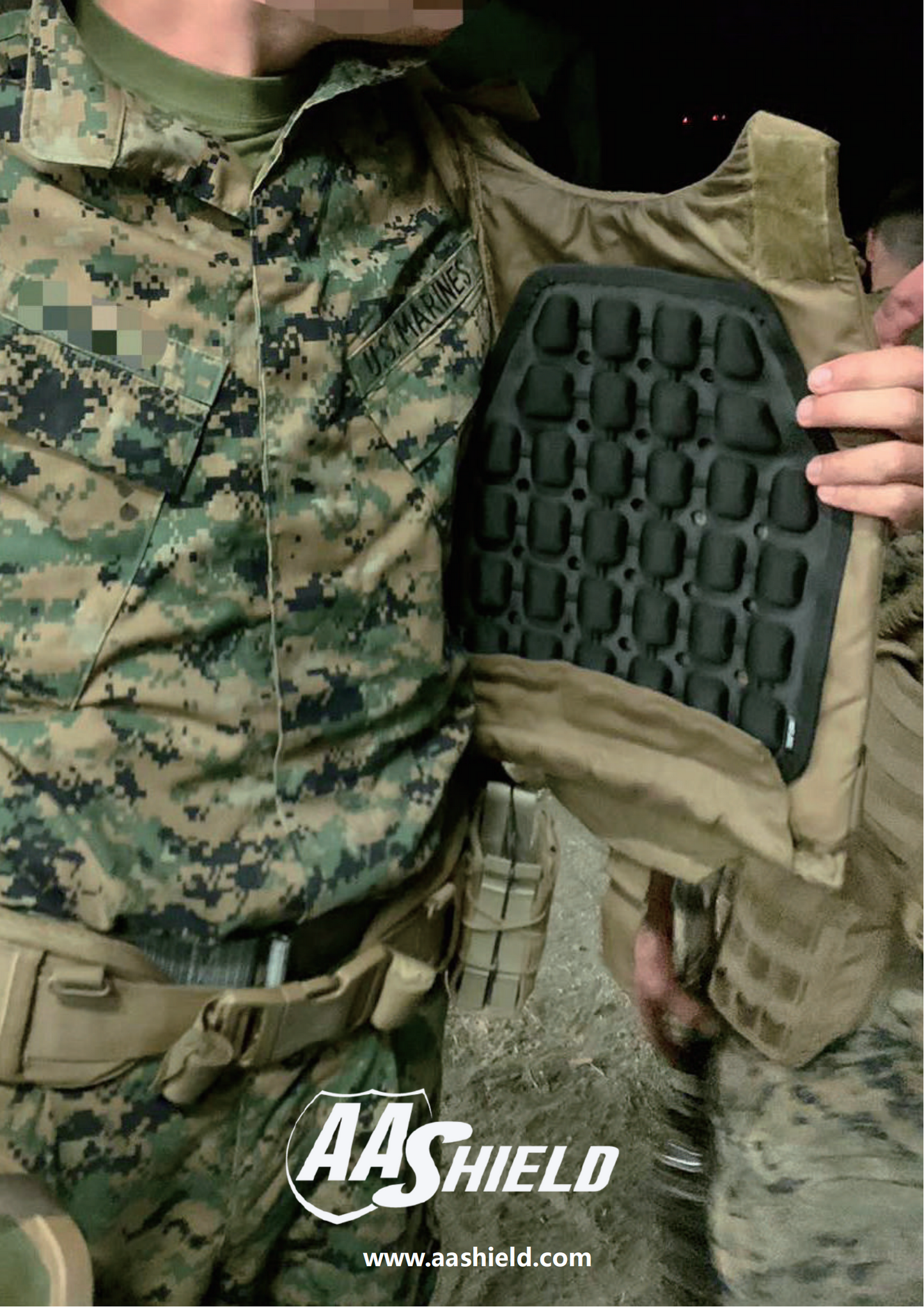 AA SHIELD TACTICAL INFLATABLE VENTILATION (TIV) SYSTEM CHEST [AA-BC-357]