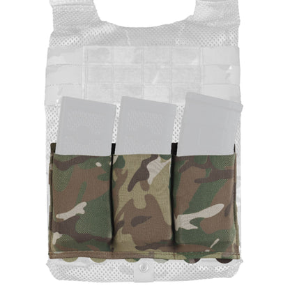 WOSPORT LIGHTWEIGHT ELASTIC TRIPLE MAG POUCH [WST-MG-116]