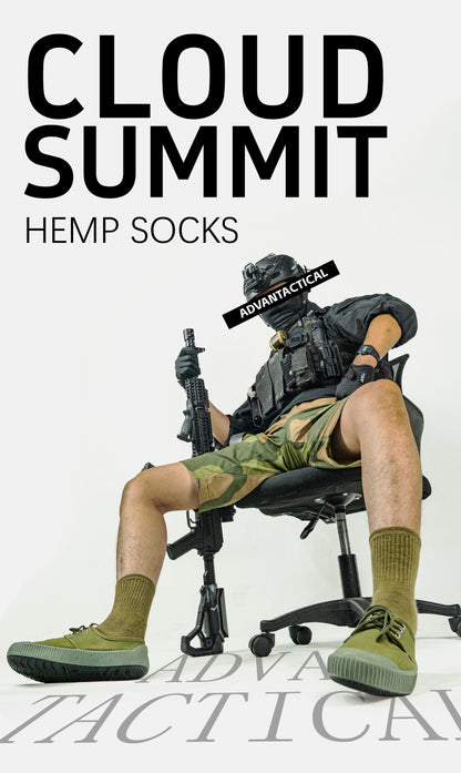 ADVAN TACTICAL CLOUD SUMMIT HEMP SOCKS [ADT-CS]