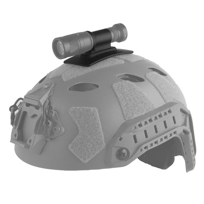 WOSPORT HELMET MAGIC FASTENER FLASHLIGHT MOUNT（WITH BARREL） [WST-FL-ACC-55]