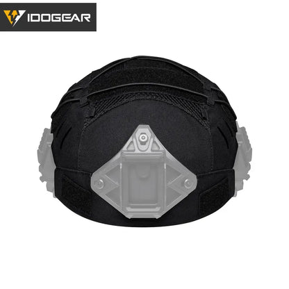 IDOGEAR TACTICAL HELMET COVER FOR WENDY HELMET WITH NVG BATTERY POUCH [IG-HC3814]