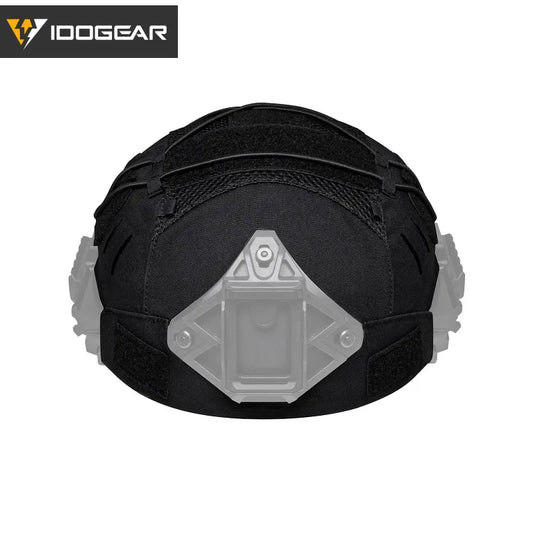 IDOGEAR TACTICAL HELMET COVER FOR WENDY HELMET WITH NVG BATTERY POUCH [IG-HC3814]