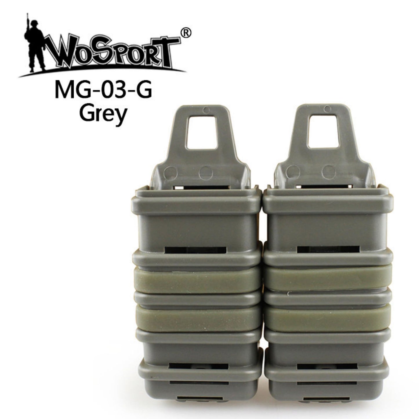 WOSPORT 9MM FAST MAG POUCH [WST-MG-03]