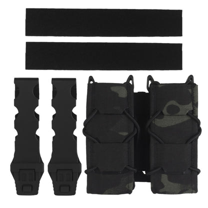 WOSPORT TIGER 9MM DOUBLE MAG POUCH V2 [WST-MG-131]