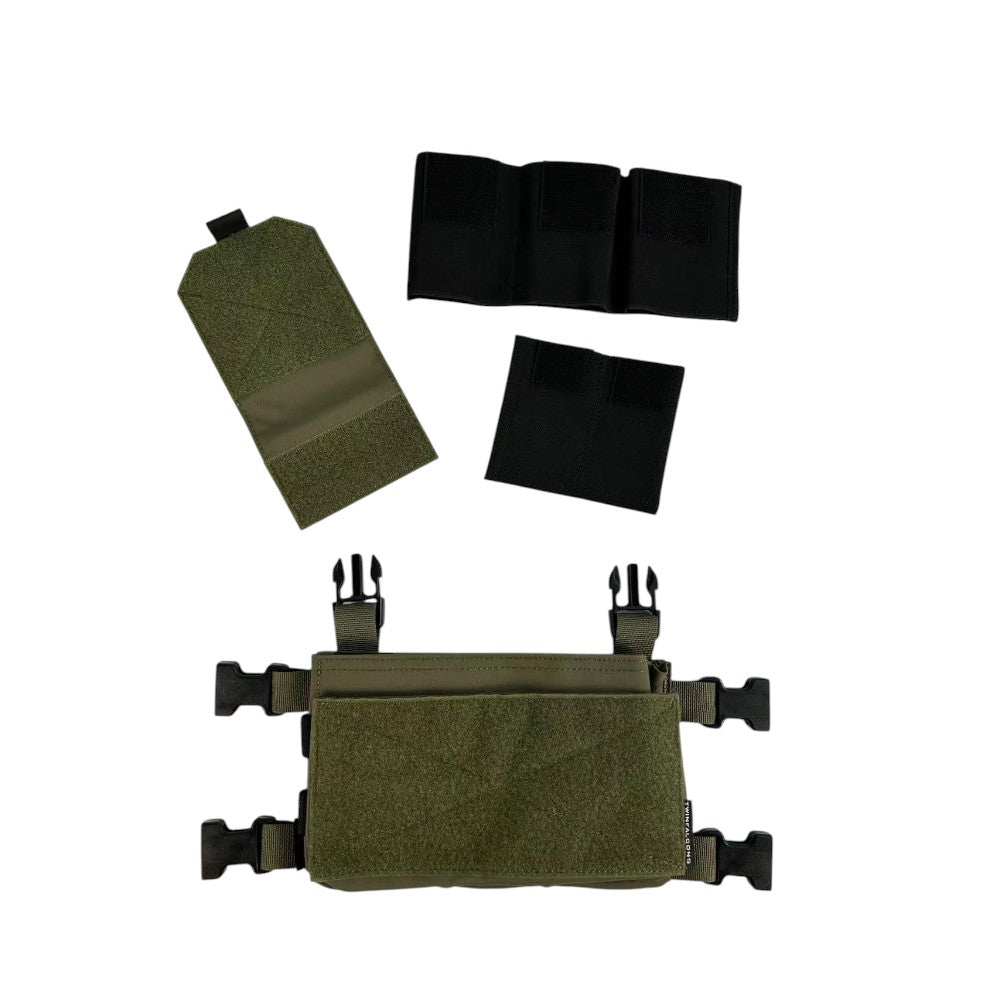 TWINFALCONS MFC 2.0S CHASSIS WITH 4X7 FLAP (5.56-3 MAG + 9MM-2 MAG)[TW-OT33]