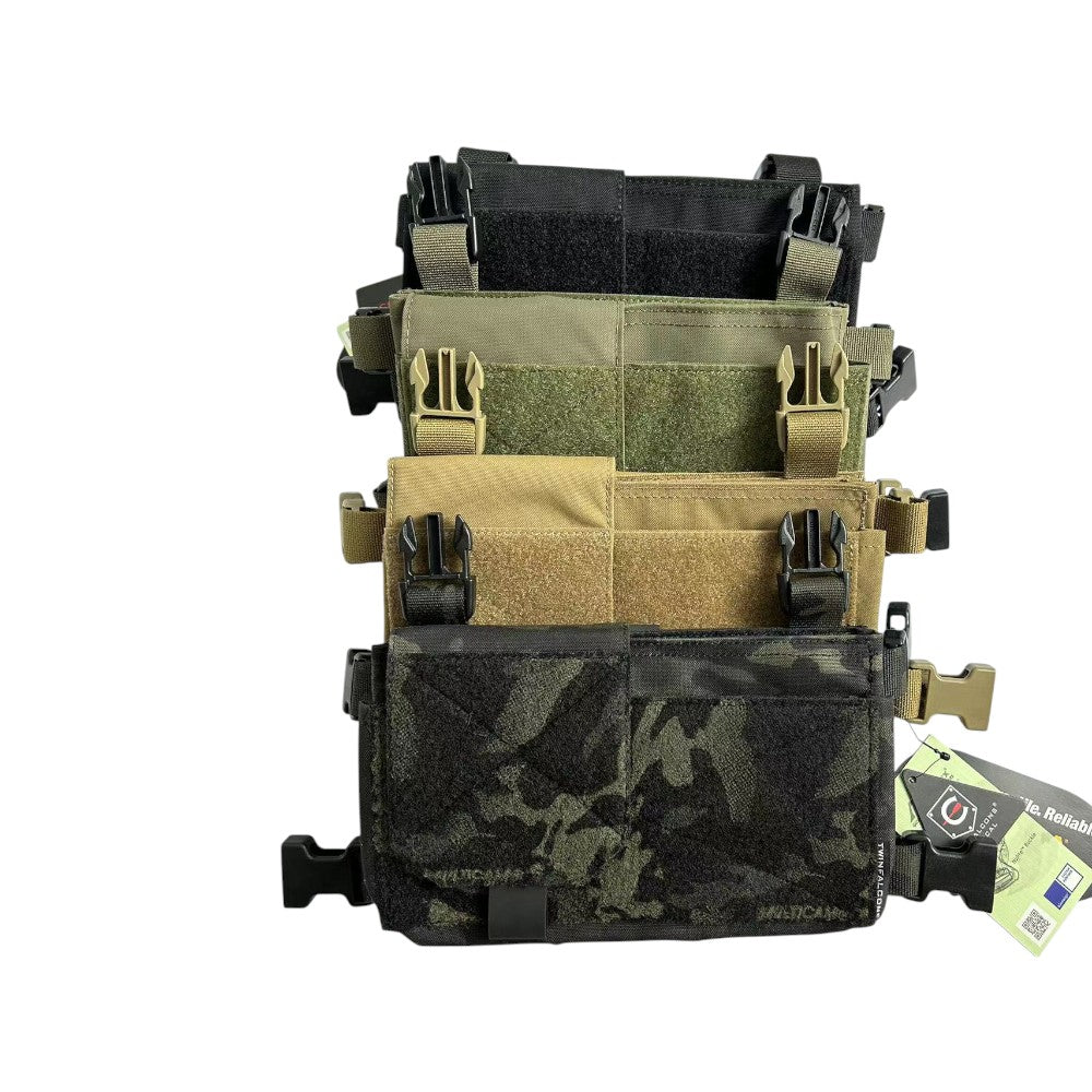 TWINFALCONS MFC 2.0S CHASSIS WITH 4X7 FLAP (5.56-3 MAG + 9MM-2 MAG)[TW-OT33]