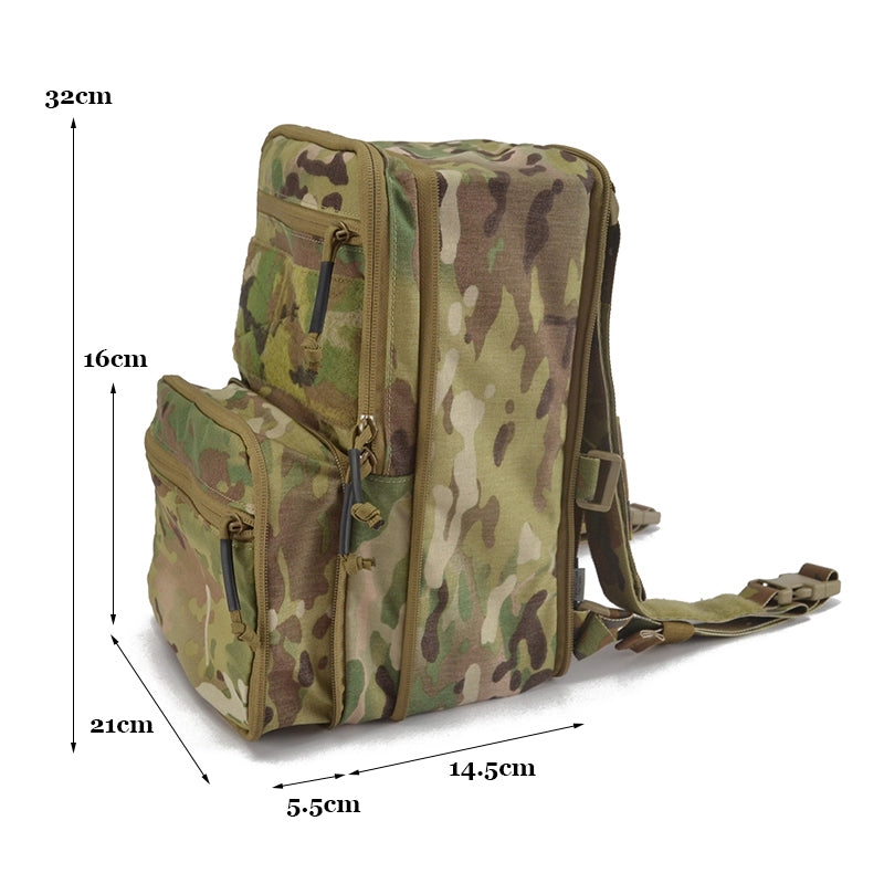 TWINFALCONS DELUSTERING COMPRESS HYDRATION BLADDER BACKPACK[TW-HP005]