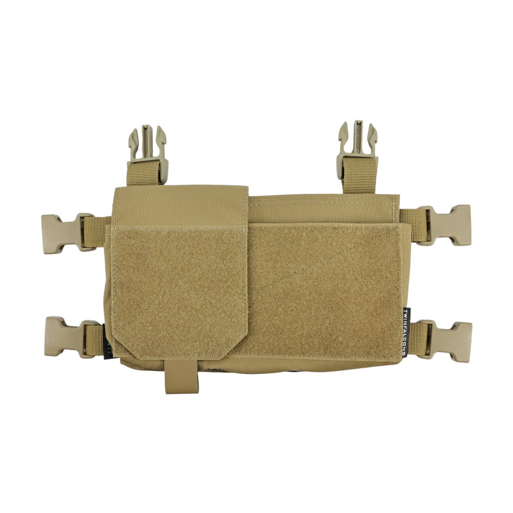 TWINFALCONS MFC 2.0S CHASSIS WITH 4X7 FLAP (5.56-3 MAG + 9MM-2 MAG)[TW-OT33]