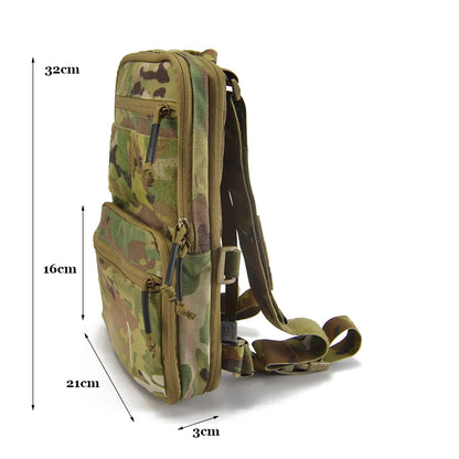 TWINFALCONS DELUSTERING COMPRESS HYDRATION BLADDER BACKPACK[TW-HP005]