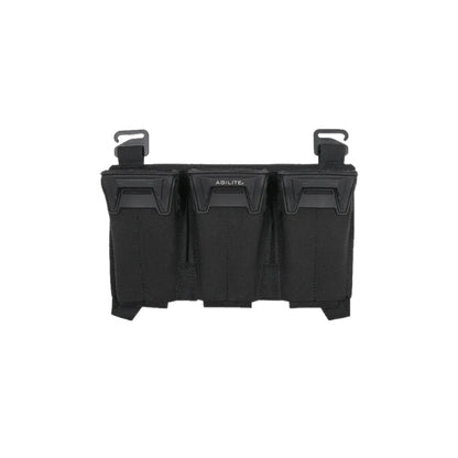 AGILITE PINCER™ PLACARD MULTI-CALIBER TRIPLE MAG POUCH [8038]