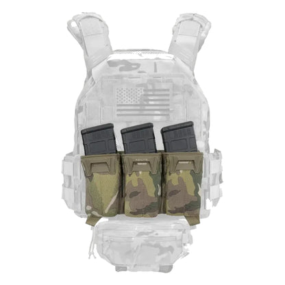 AGILITE PINCER™ PLACARD MULTI-CALIBER TRIPLE MAG POUCH [8038]
