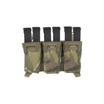 AGILITE PINCER™ PLACARD MULTI-CALIBER TRIPLE MAG POUCH [8038]