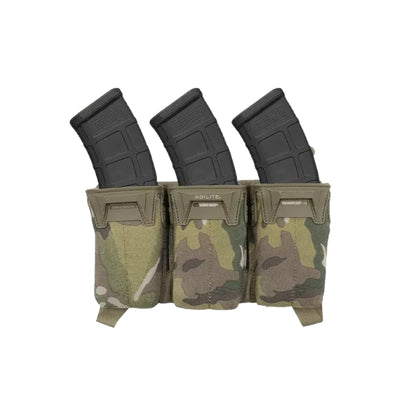 AGILITE PINCER™ PLACARD MULTI-CALIBER TRIPLE MAG POUCH [8038]