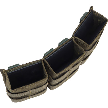 WOSPORT FAST 7.62 TRIPLE MAG POUCH (MEDIUM)[WST-MG-F-17]