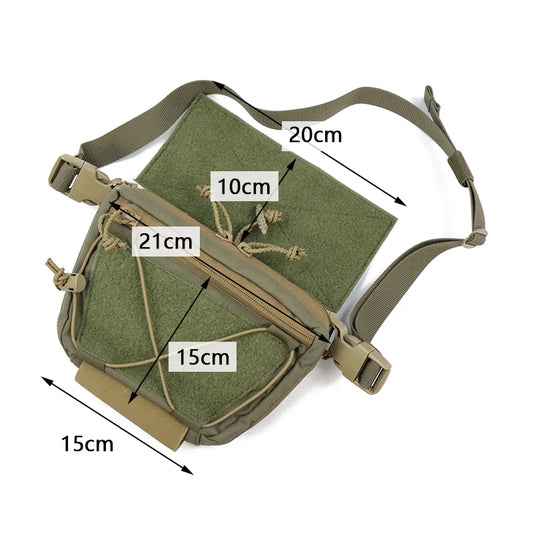 TWINFALCONS RELEASABLE ABDOMINALLY INTEGRATED DROP POUCH [TW-P123]
